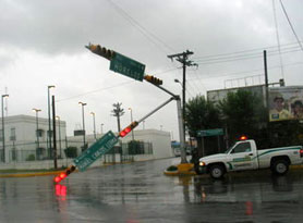 Hurricanes in the Yucatan Peninsula